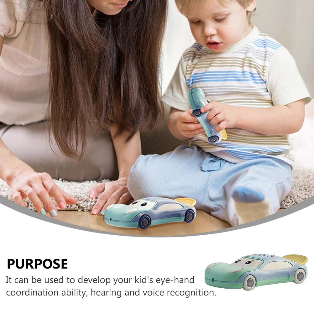 Musica Light Story Machine Cartoon Car Design Telefono per bambini Simulazione educativa per bambini Apprendimento vocale multifunzionale Interattivo