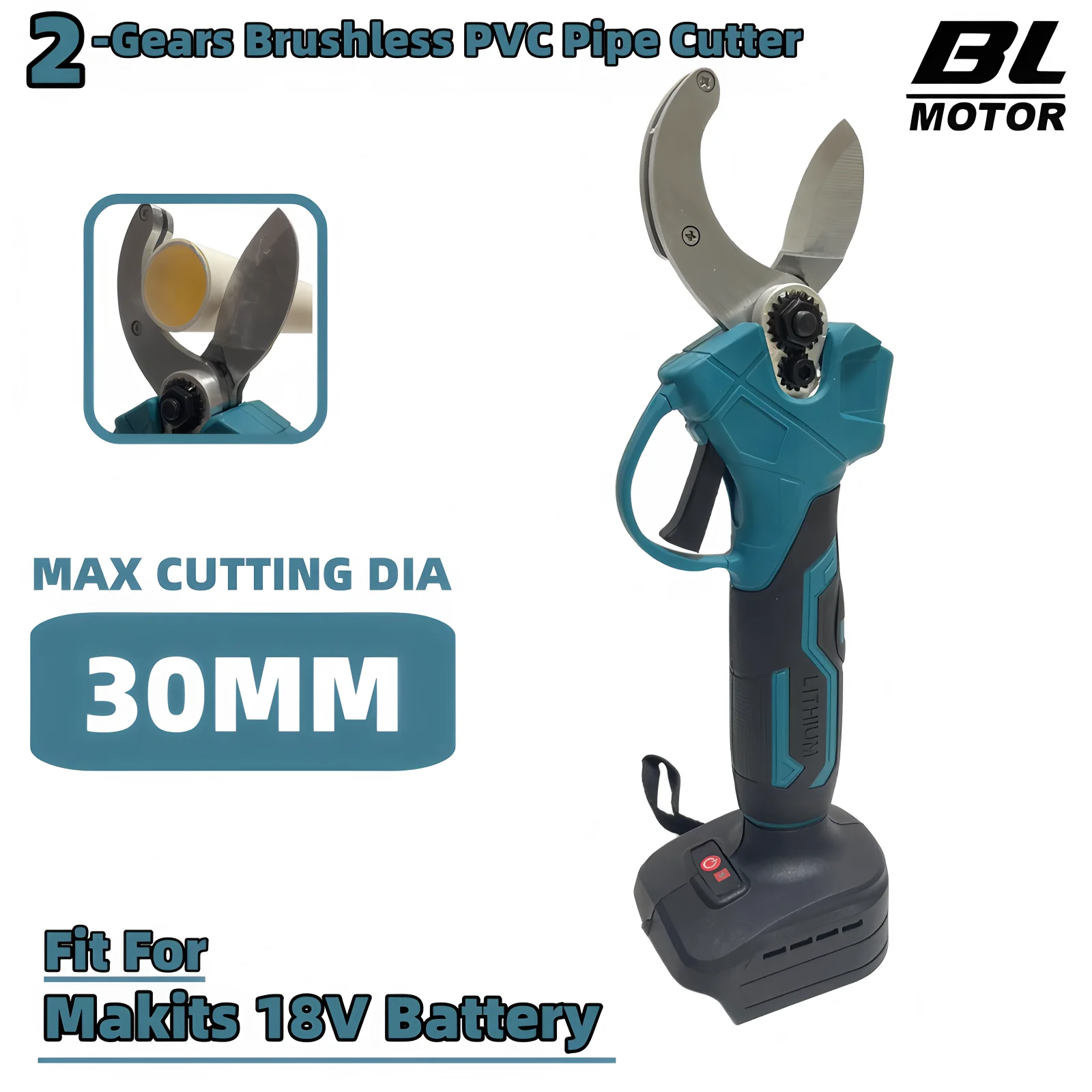 forbici-idrauliche-a-2-marce-senza-spazzole-30mm-elettrico-ppr-pvc-taglierina-per-tubi-dell'acqua-forbici-a-batteria-utensili-elettrici-per-batteria-makita-18v