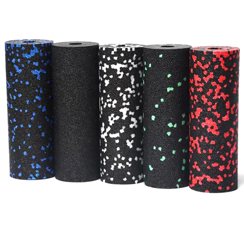 1pc EPP Hollow Yoga Column Foam Roller Blocks Massage Yoga Ball Gym Yoga Exercise Fitness Equipment Black