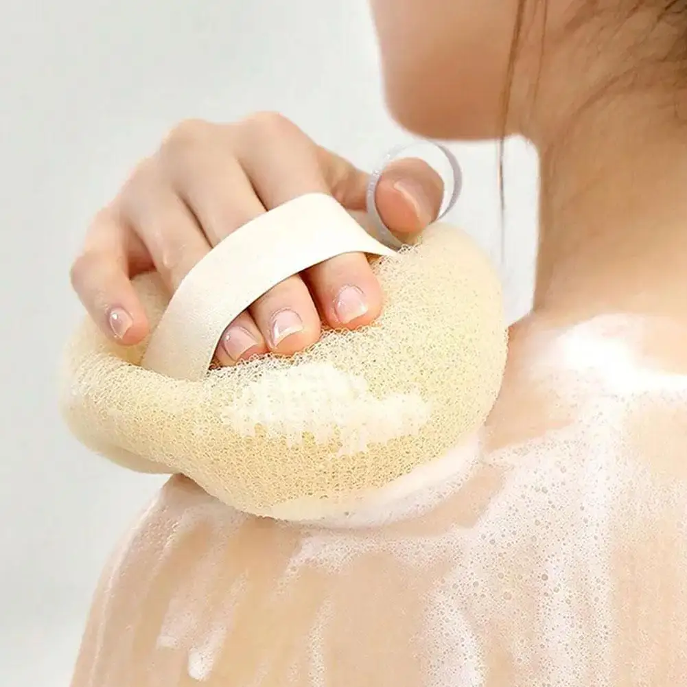 Sfere di spugna da bagno Spazzola per pulizia Soffio per doccia Detergente per il corpo Scrubber esfoliante Sfera da bagno Spazzola per massaggio 3D Forniture per il bagno