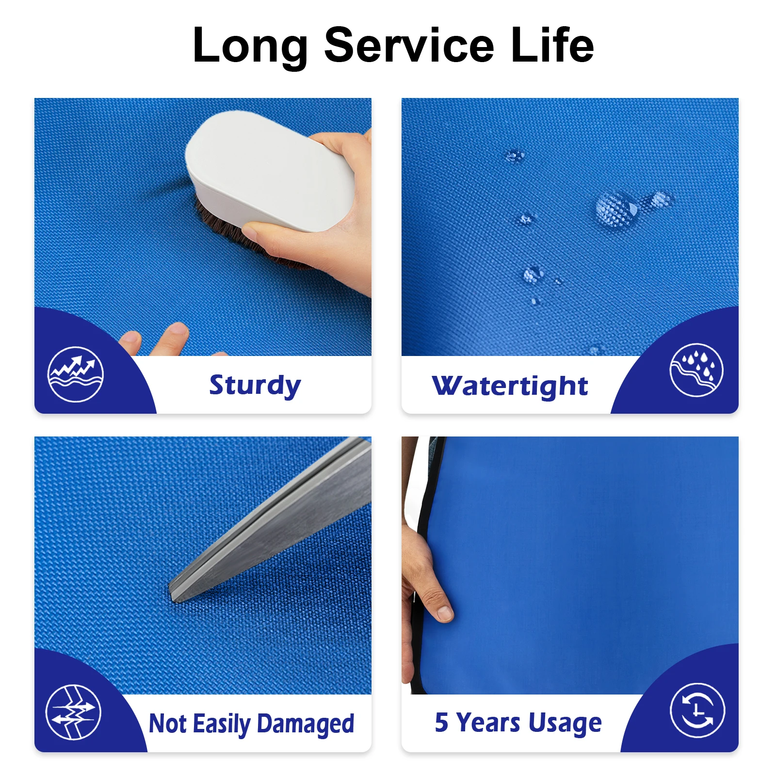 0.5mmpb Medical Dental X-Ray Protective Lead Half Apron Radiation Square Cover