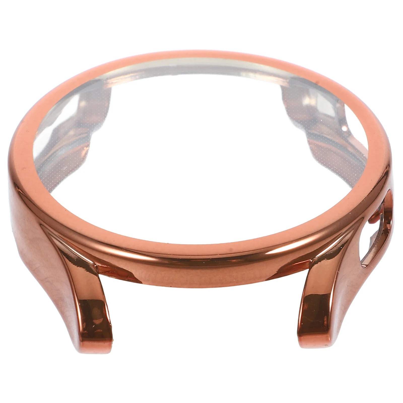 

Watch Case Decorative Crystal Hollow Out PC Electroplating Smartwatch Cover Shiny Glitter