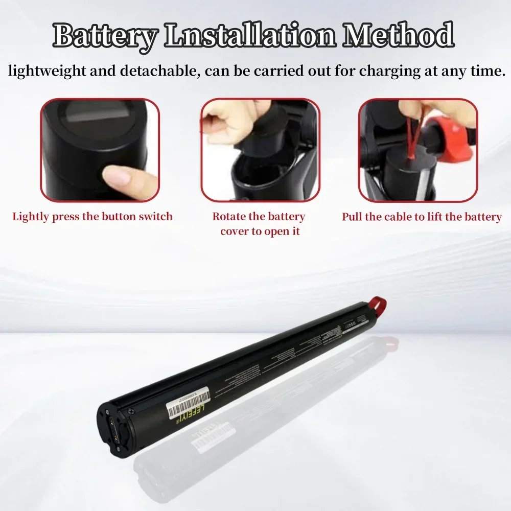 36 فولت 5200 مللي أمبير بطارية ليثيوم أيون قابلة للشحن لبطارية سكوتر HX X7 استبدال ملحقات بطارية السكوتر