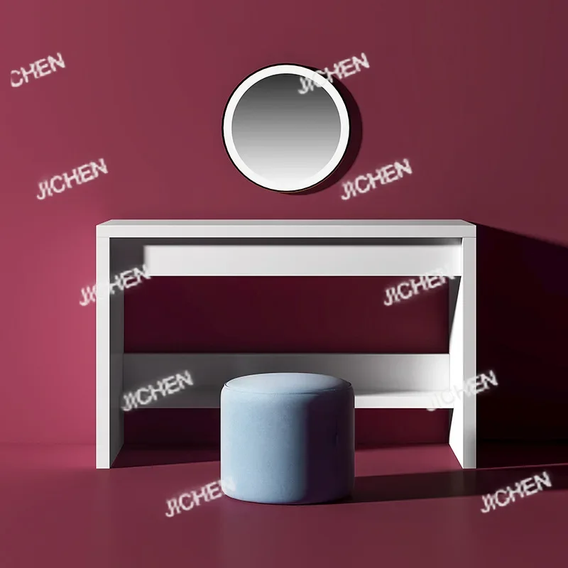 

Simple modern computer desk household bedroom girls small apartment white desk notebook computer desk dressing table