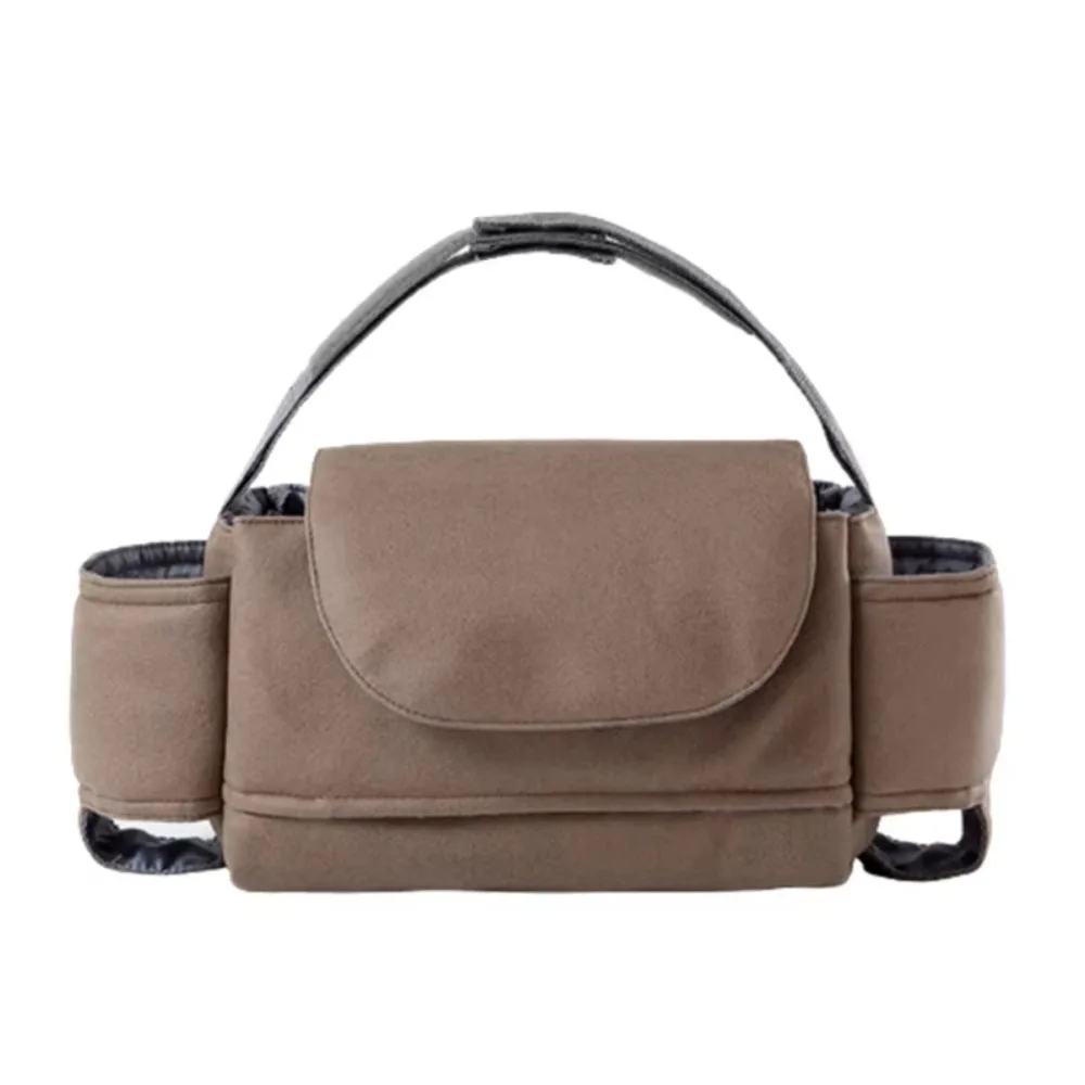 Large Capacity Baby Pram Organizer Multifunctional Detachable Design Stroller Hanging Bag Insulated Pocket Waterproof