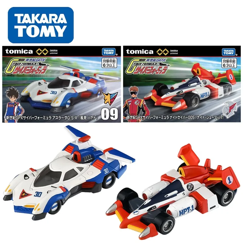 TAKARA TOMY Tomica FUTURE GPX CYBER FORMULA ASURADA GSX Giocattolo in lega Veicolo a motore Pressofuso in metallo Modello Regali