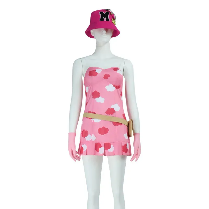 Disfraz de Cosplay de pavo real de Anime, vestido de fruta de Totto Land Queen, capa, sombrero, traje de Carnaval Sexy para mujer mj:3