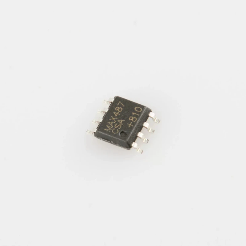 10pcs MAX487CSA+T SOP-8 Half-Duplex RS-485 RS-422 Transceiver IC Low Power Serial Communication Chip One-Stop BOM Service
