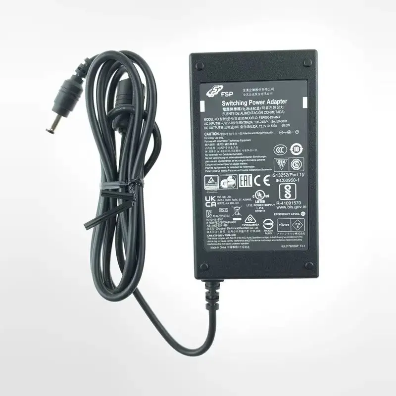 

Genuine FSP Switching AC Adapter FSP060-DHAB3 LED Monitor Charger FSP060-DIBAN2 12V 5A 60W FSP060-DBAB FSP060-DBAE1 Power Supply