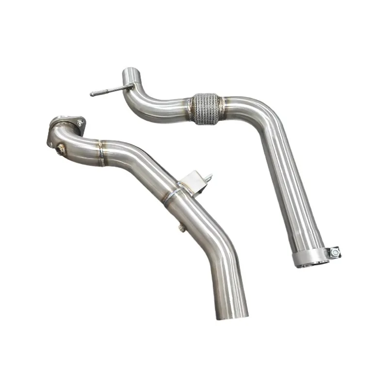 

Stainless Steel Exhaust DownPipe for Mustang 2.3T