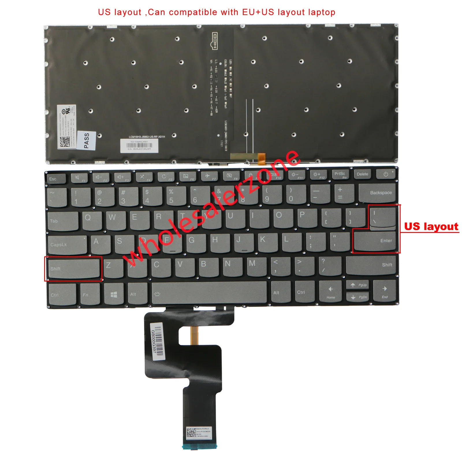 For Lenovo IdeaPad S130-14IGM S145-14API S145-14AST S145-14IGM V14-ADA V14-ARE V14-IGL V14-IIL V14-IKB V14-IWL laptop Keyboard