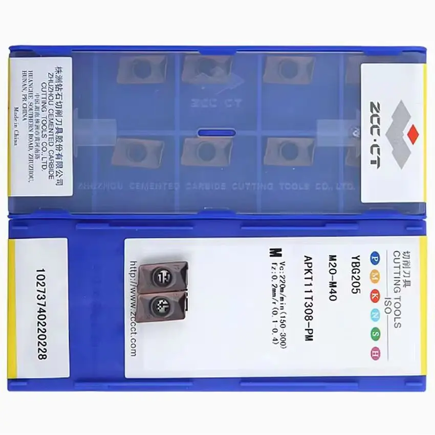 

Твердосплавные фрезерные пластины ZCC.CT APKT11T308-PM YBG205 / APKT11T304-PM YBC401 APKT11T304 APKT11T308 для ЧПУ, 10 шт./упаковка