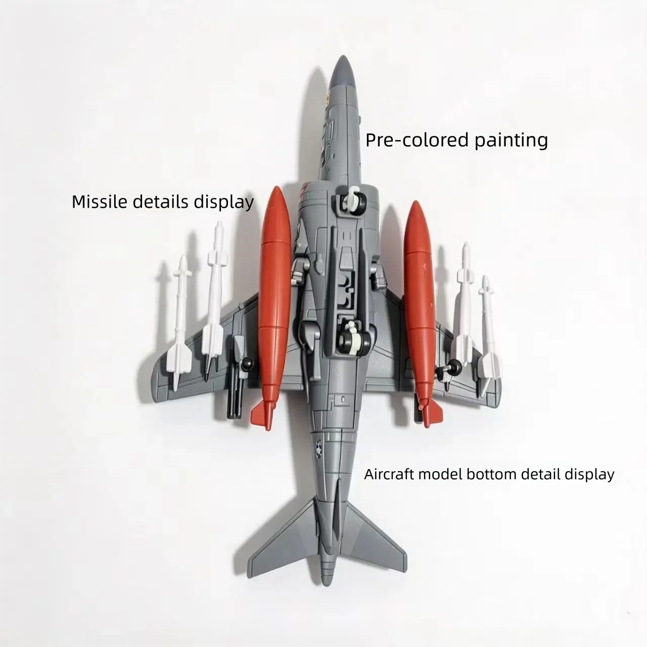 1/72 Scale Military Model Series AV-8B Hawk Attack Aircraft Plastic DIY Free Assemble Model Aircraft Building For Souvenir Gift