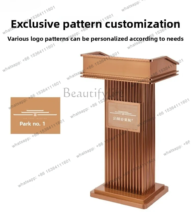 Reception Lecture Podium Speech Host Sales Department Advisory Desk Shopping Guide Lectern