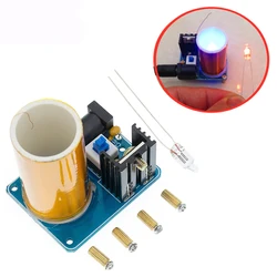 BD243 Mini Tesla Coil Kit Magic Props DIY Parts Empty Lights Technology Diy Electronics BD243C