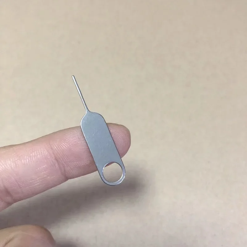 نوعية جيدة الفولاذ المقاوم للصدأ مفتاح دبوس بطاقة Sim صينية دبوس إخراج إزالة للهواتف الذكية #1