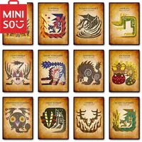 Japanese Game Animated Vintage Canvas Painting Wall Pictures Monster Hunter Art Posters and Prints for Living Room Home Decor