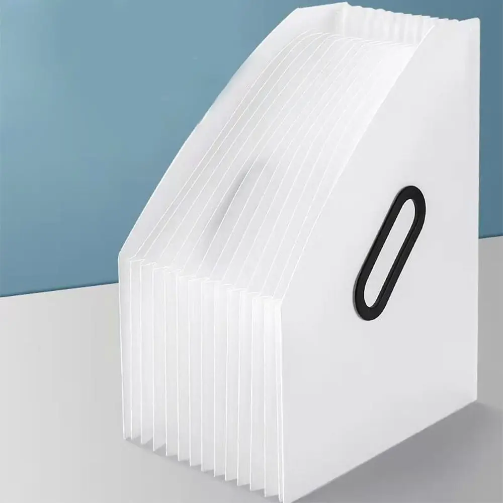 

Multi-layer 13 Pockets File Folder Portable Large Capacity A4 Expanding Organ Bag File Storage Waterproof Document Holder