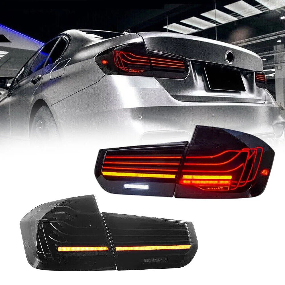 2X Car Rear LED CSL Tail Light For BMW F30 F35 F80 M3 2013-2018 3-Series Tail lamp Set Tail Light Lamp Assembly