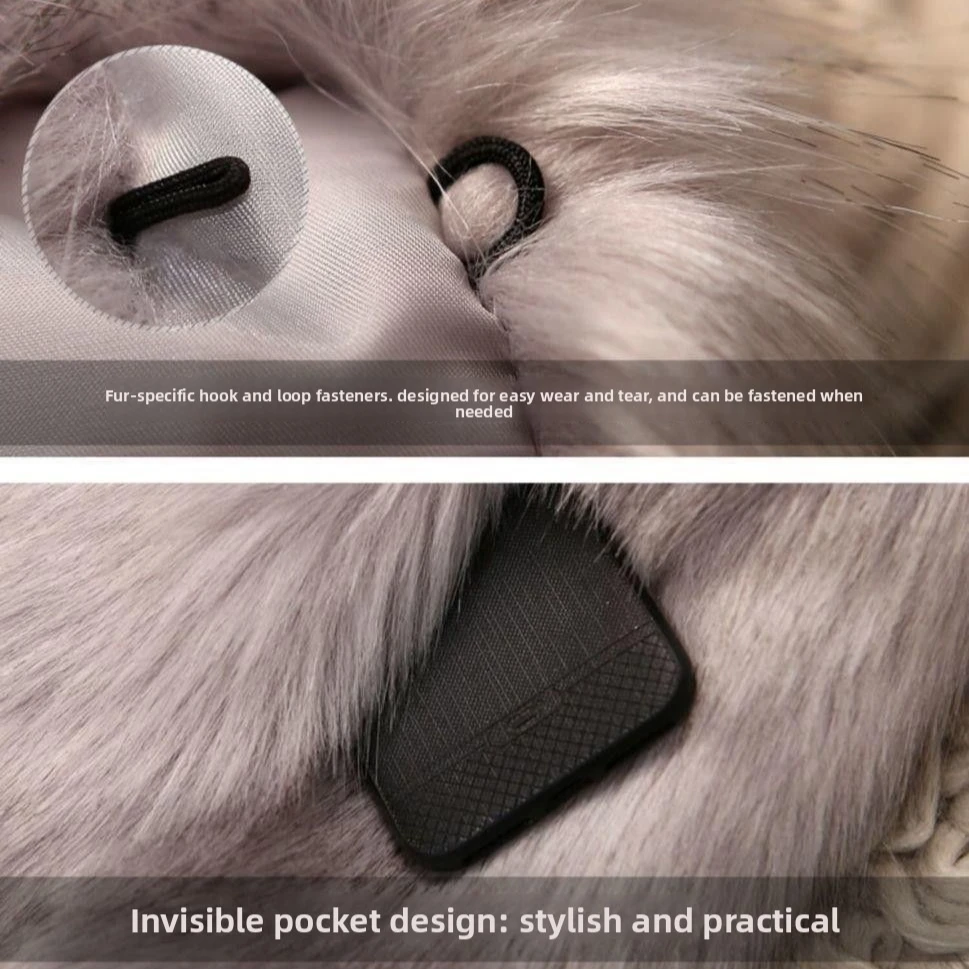 Gilet in pelliccia di volpe sintetica taglie forti 2025 Cappotto invernale corto da orsacchiotto - Giacca senza maniche soffice e addensata da donna Capispalla coreano slim fit