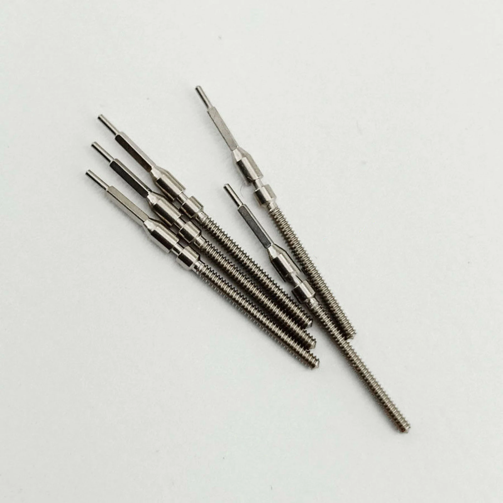 For Miyota 8200 8205 8215 821A Watch Movement Accessories 5Pcs Watch Stem Replacement Repair Parts High Quality Steel Stem image 4