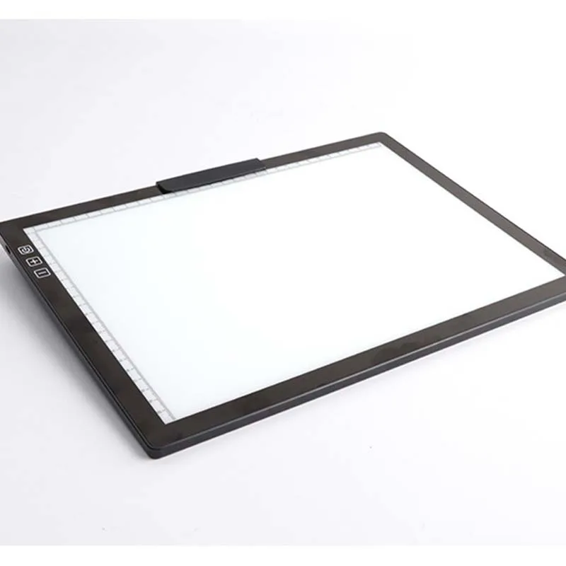 A4 Digitale Zeichentabletts Kopiertafel mit 10 W Schnellladung, tragbares Zeichenbrett, LED-Zeichenbrett, Kopiertafel, helles Pad, Geschenk