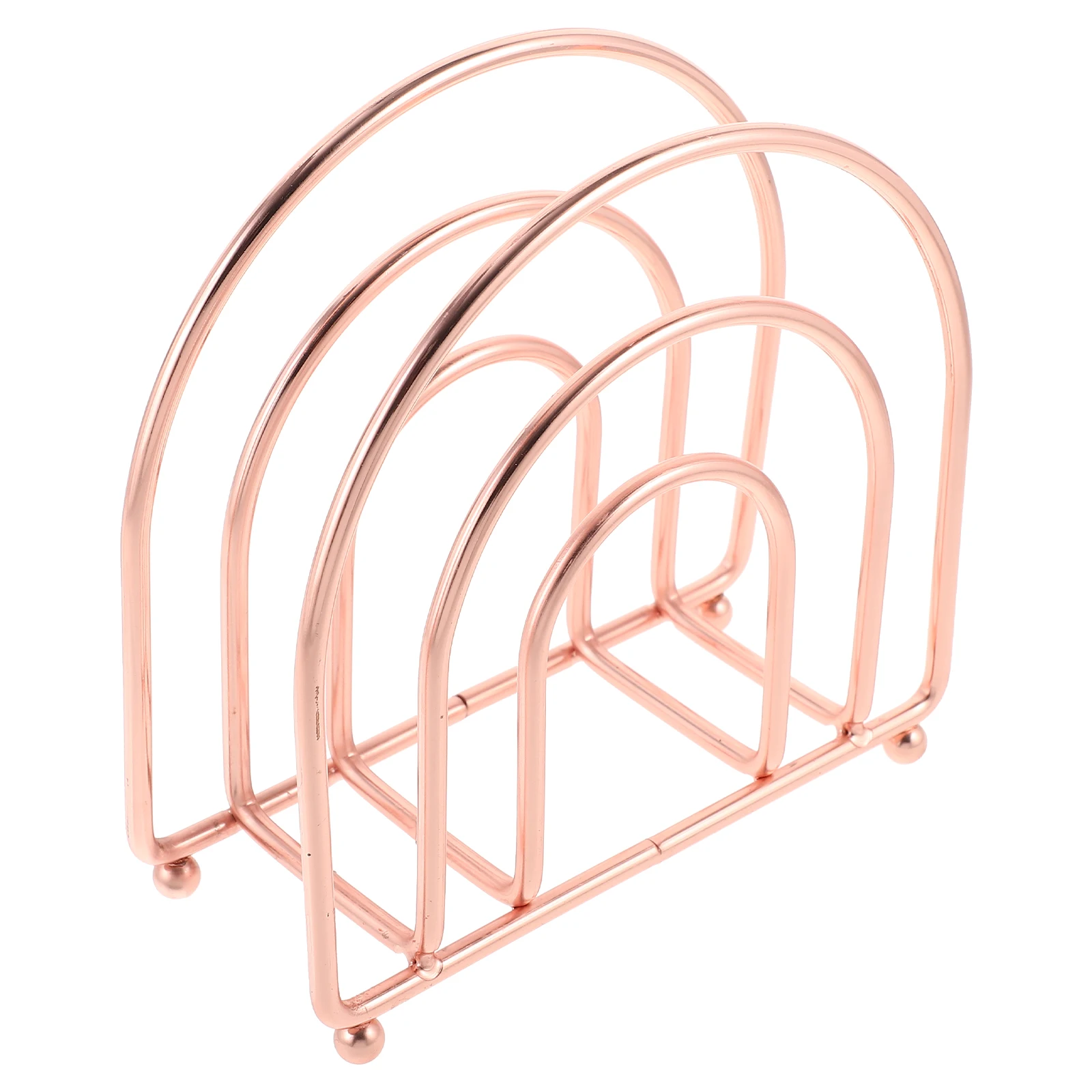 

Iron Vertical 3 door Paper Towel Holder Gold Napkin St Storage Tissue ganizer Home Decor Stylish Metal Durability