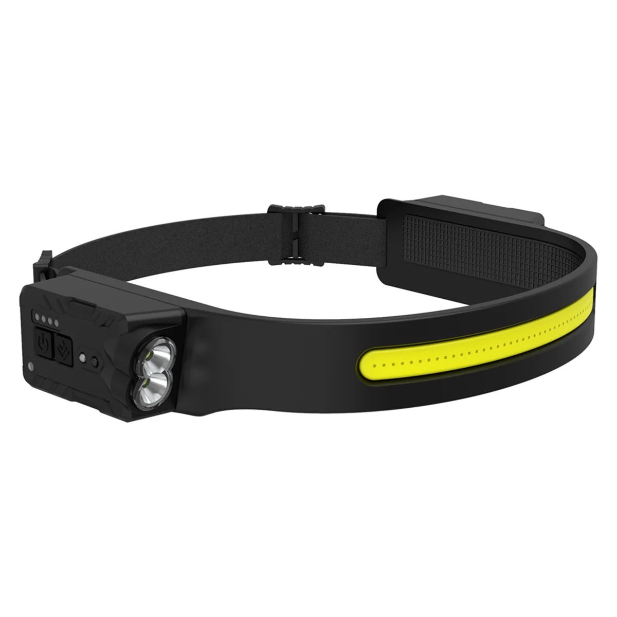 A71Z COB LEDHeadlamp Induction HeadLamp BuiltinBattery Rechargeable HeadFlashlight for Outdoor Camping Fishing Sensor Light,B