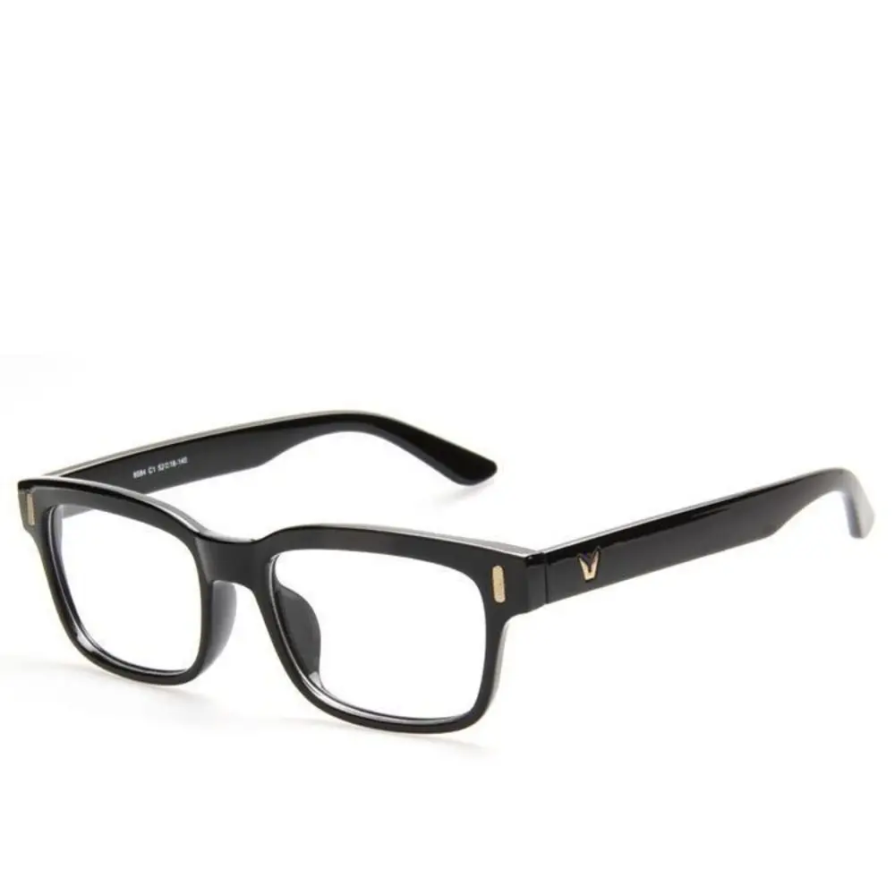 

Vintage PC Reading Glasses Black Brown Square Frame Ultra Light Frame Eye Protection Unisex