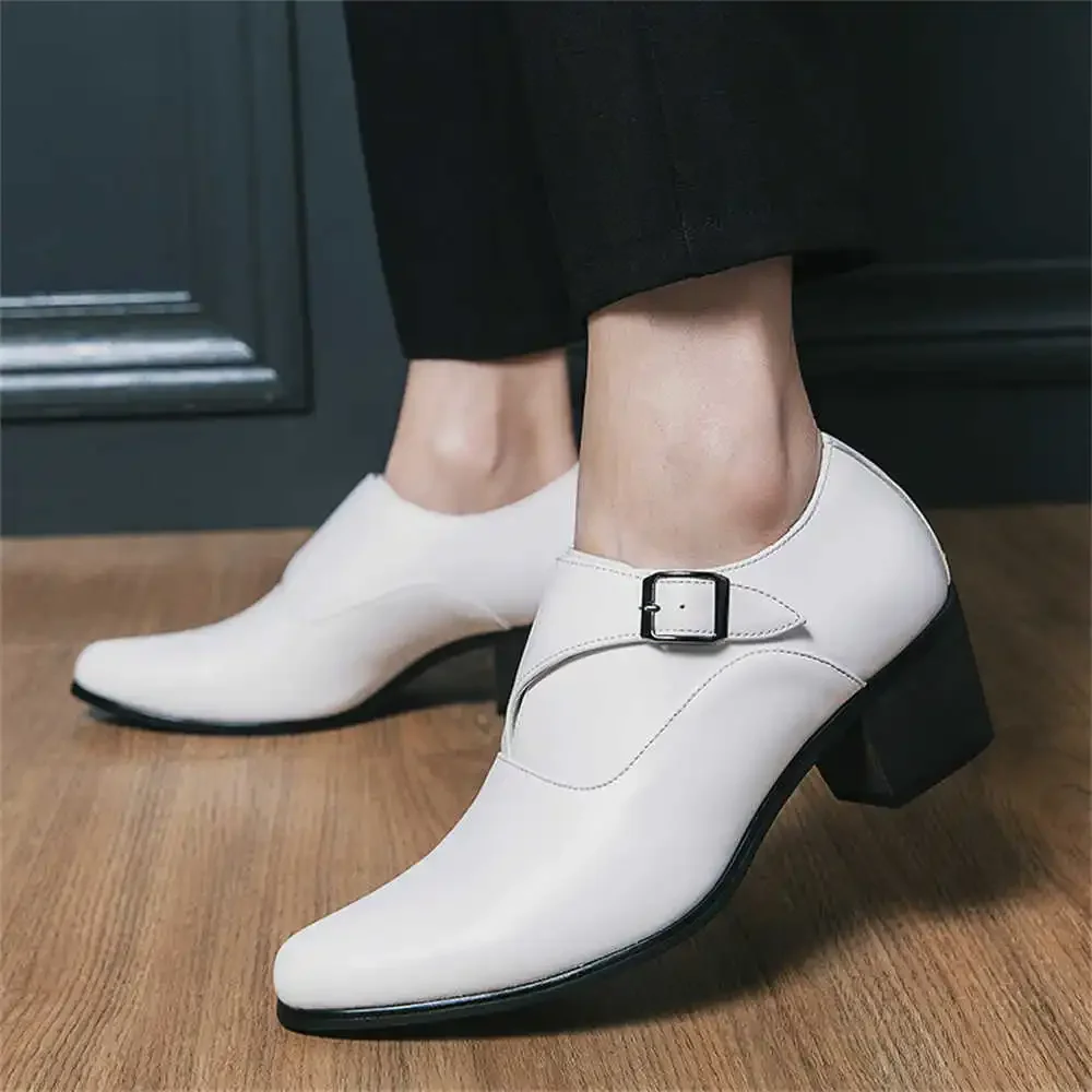 Elegant Size 42 Wedding Shoes Low Heel Plus Size Shoes 42 43 44 45 46 Shoes Man Dress Comfortable Sneakers Sports