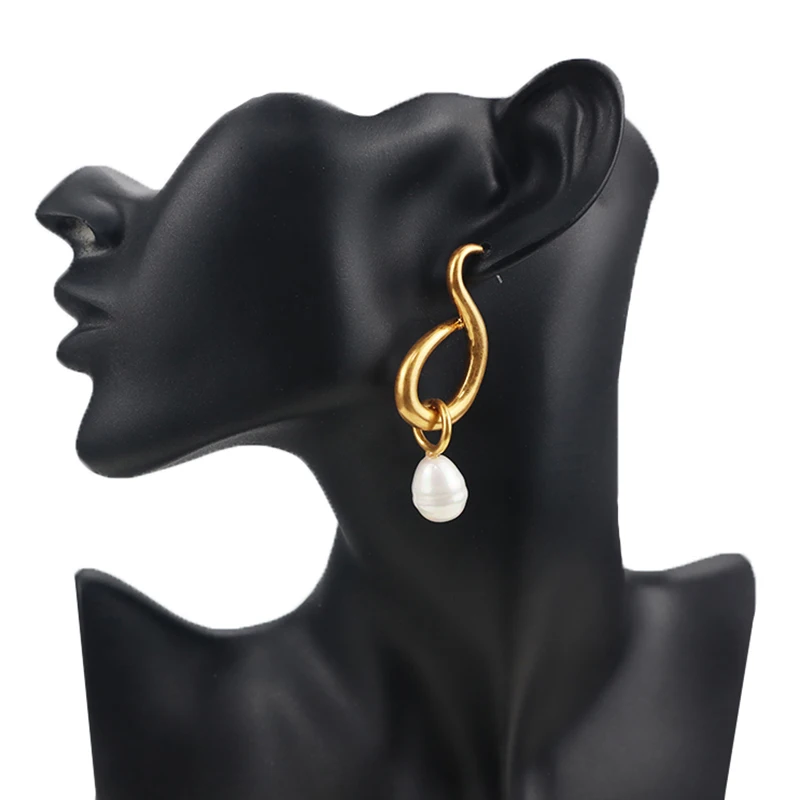 

Earrings Pearl Women Shandong Fashion None Classic Dangle Earrings Women Earrings At a Loss