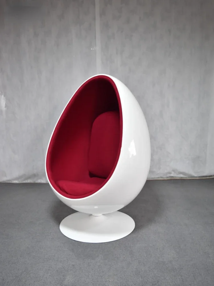 Chair Single Frp Egg Chair Pointed Ball round Leisure Creative Massage Armchair