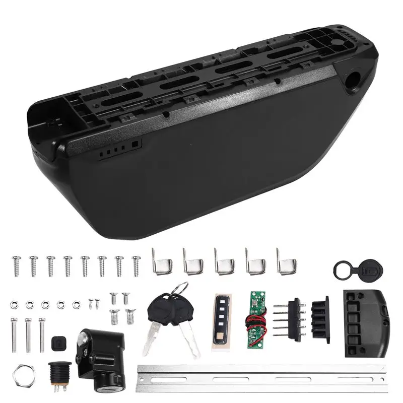 

A32Z-DP-9 Ebike Battery Case For 91PCS 18650 Cells Box Electric Bicycle Battery Case For DIY Downtube Battery