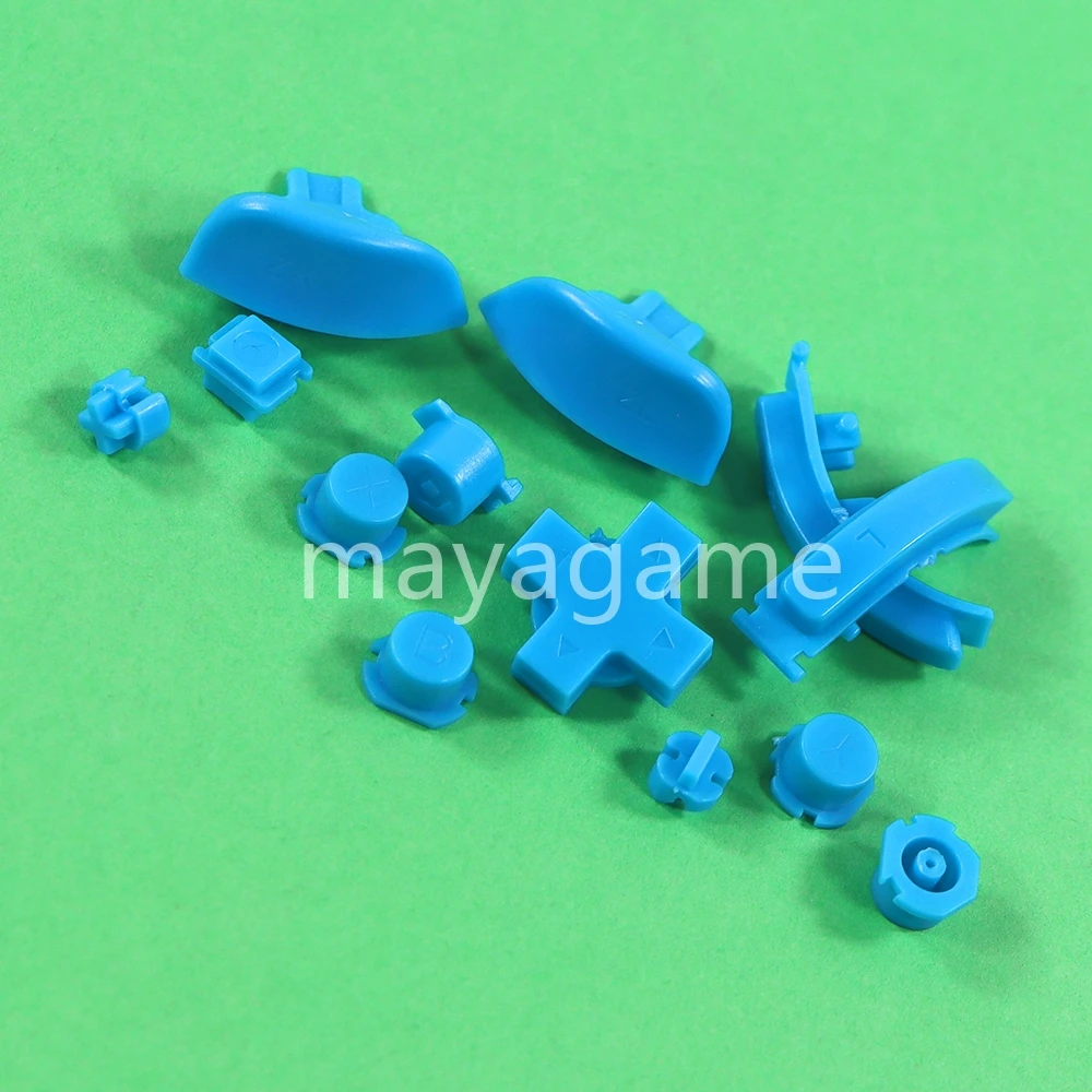 Nintendo Switch Liteコントローラー用のabxyキー,カラフルなボタン,トリガー,1セット