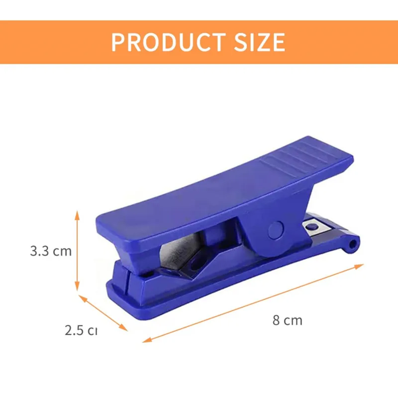 Imagem -05 - Água Quente Purificador Cortar Ferramenta Nylon Pvc pu pe Tubo de Plástico Filtro de Mangueira Lâmina de Cortador para Mini Air Line Tube Ptfe Tube Cutter