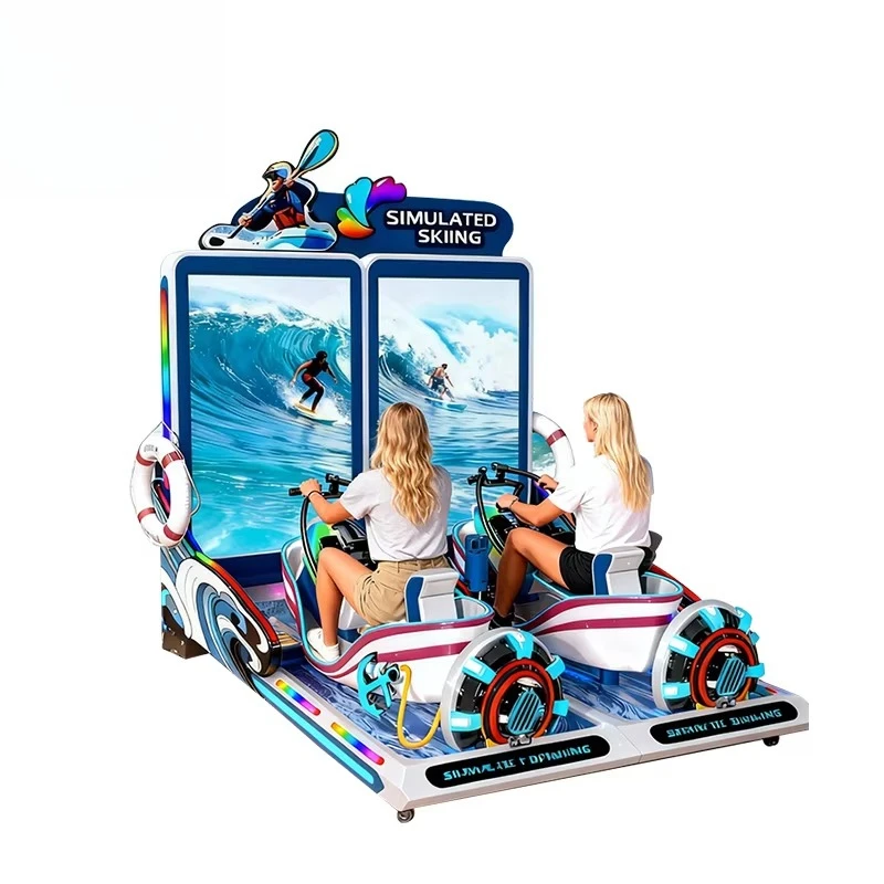 Indoor Amusement Rowing Arcade Game, 2 Players, 75