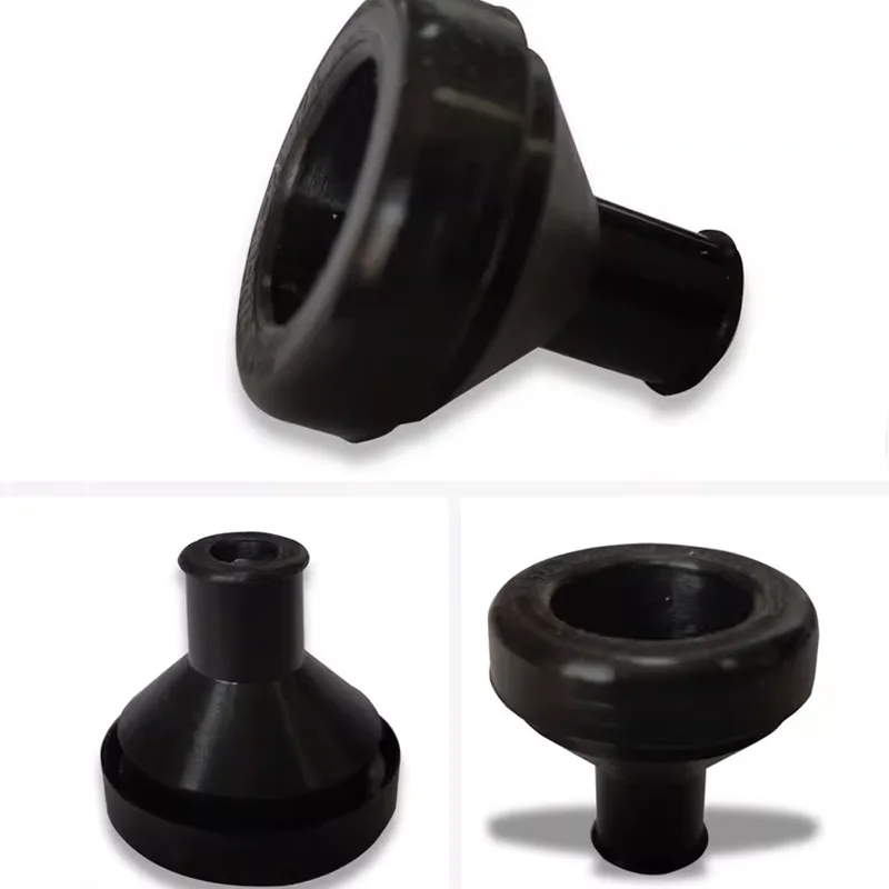 10Pcs Sheet Metal Hole 22mm No.37DB01-24024 Car Harness Dust-proof Rubber Sleeve Black Rubber Protective Sleeve