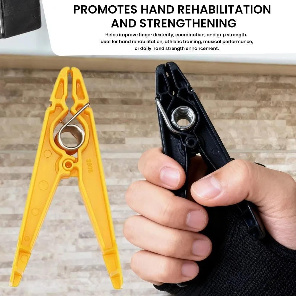 5Pcs Graded Finger Exerciser ABS Hand Conditioning Tool Finger Strengthener Pinch Design Grip Strength Trainer