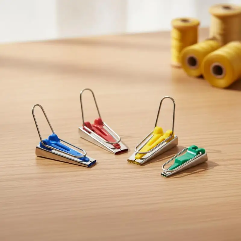 4-teiliges Set Biasband-Maker, Werkzeug zum Spleißen von Stoffbändern, Overlock-Quilting-Nähzubehör, DIY-Handwerk – Detail 1