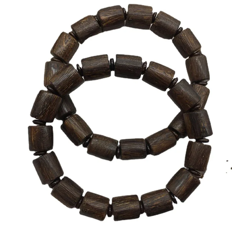 New Product Old Materials 1.2 Kalimantan High Oil Agarwood Buddha Beads Bracelet Wooden Gift