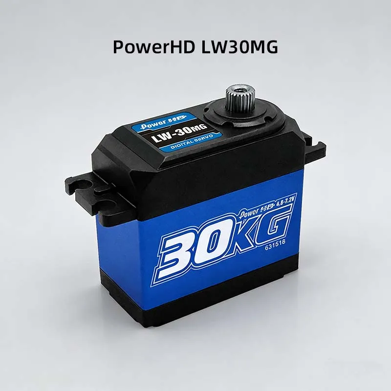 PowerHD LW30MG Fully Waterproof Metal Gear High Torque Servo for RC Crawler, Monster Truck and Robot