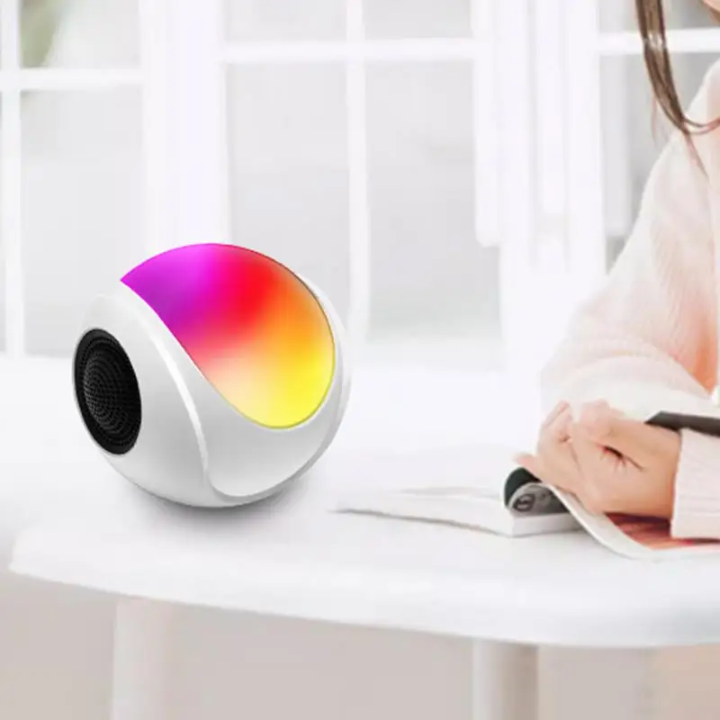 Extra Bass Portable Speaker Outdoor Speakers For Pool Cool RGB LED Lights Powerful Clear Sound Loud Booming Long Playtime Bass