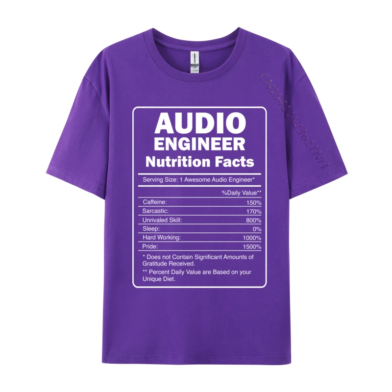 Sound Engineer Art For Audio Music Production Engineering Cool New Arrival Printed T-shirts All Cotton Men's Tops & Tees