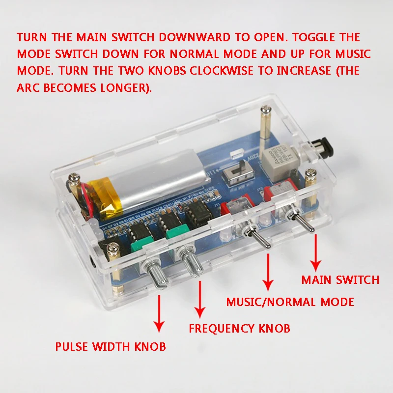 DIY muzyka cewka Tesli Sstc gotowy generator wysokiej częstotliwości zapłon Model Lightning płyta sterownicza