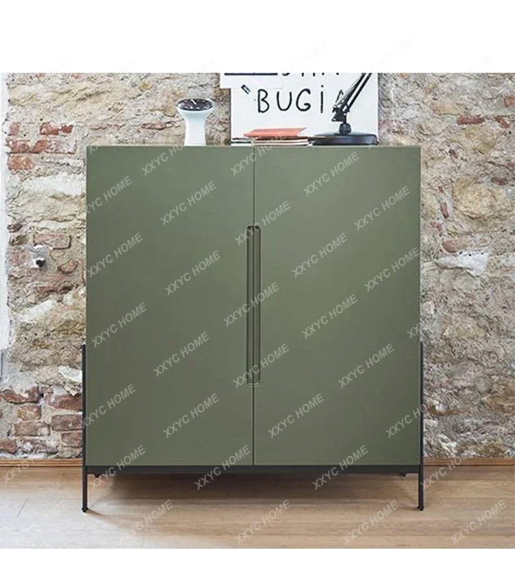 minimalist shoe cabinet light luxury entry foyer shoe change storage decorative cabinet