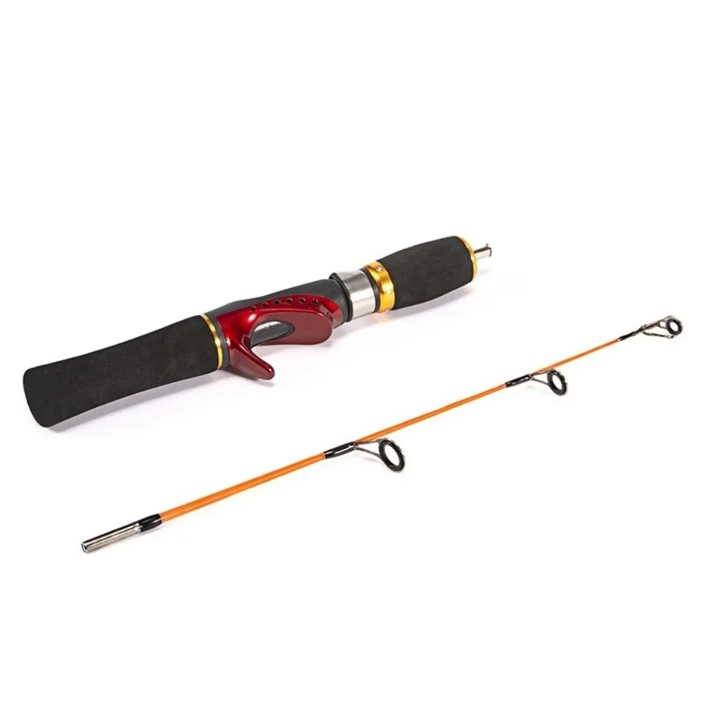High Strength Mini Pocket Fishing Rod Comfortable Grip Pocket Design Ice Fishing Rod Mini Size Winter Use Beginner Fishing Rod