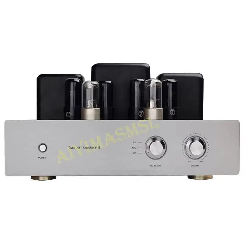 

AIYIMA SMSL New 6P6P ( 6V6 ) 6N9P Push-pull HIFI Vacuum Tube Amplifier 10W+10W Stereo 5532 Bluetooth Tube Amplifier Audio