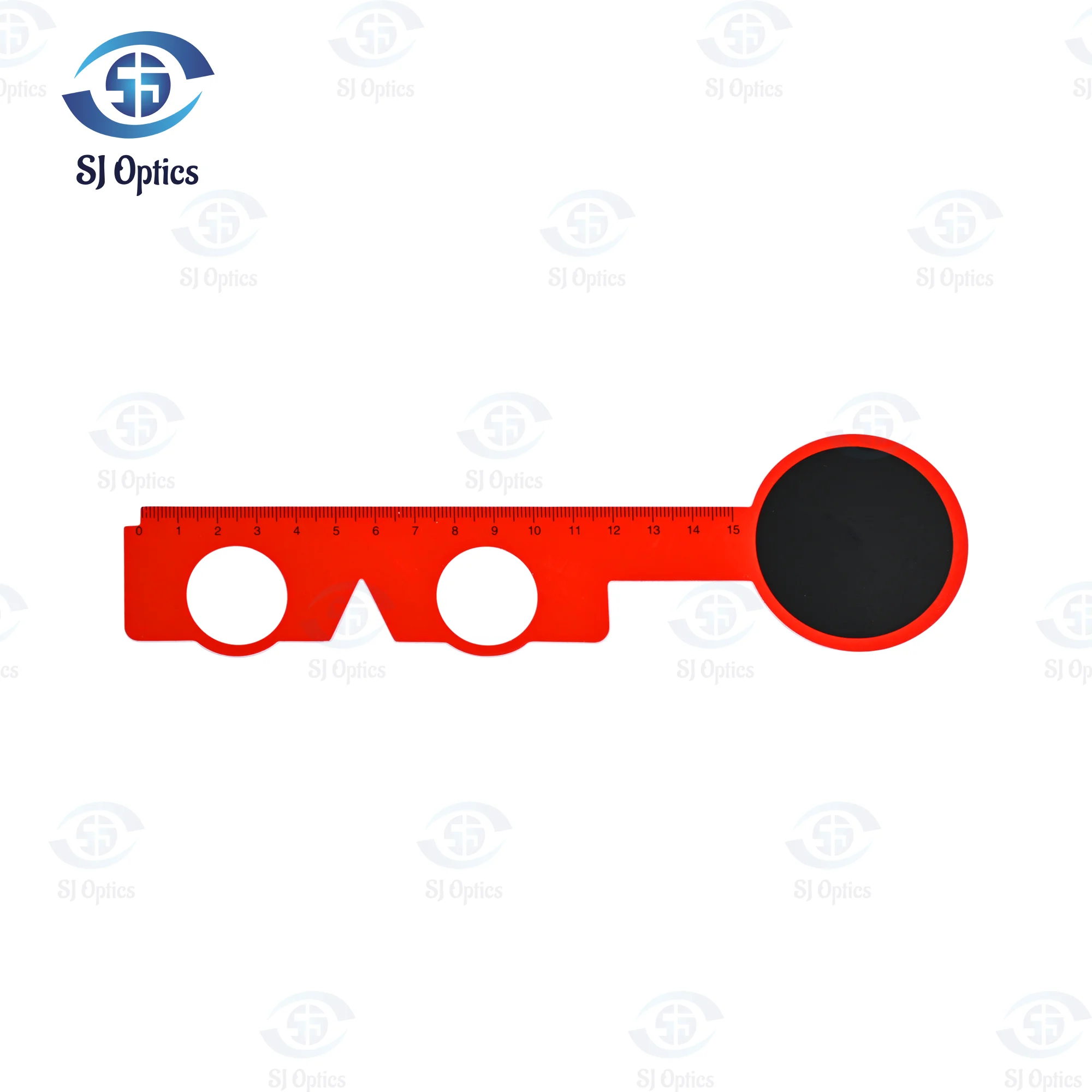 Optical PD Ruler with Integrated Occluder – Professional Eye Examination Tool