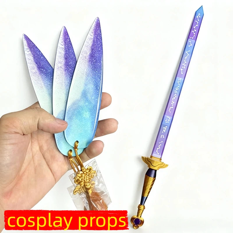 Kpop Rumi Miecz z Symbolami Stroje Demon Roleplay Miecz Łowców Rekwizyt Cosplay Kobiety Mężczyźni Halloween Karnawał Akcesoria Kostiumowe