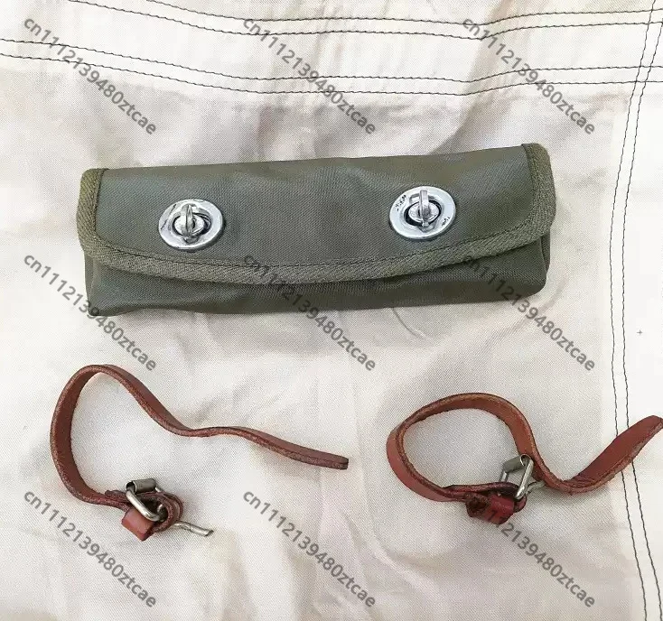 Vintage‑Style Leather Waist Pouch Cowhide Strap Buckle Small Storage Pouch For Glasses Tools Bag Replacement Accessory